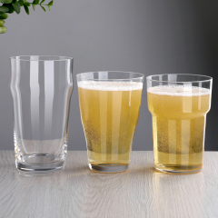 Wholesale Custom Logo Nonic Pint Glass Tumbler Stackable Bar Restaurant Beer Iced Coffee Cup Drinkware Gift Set Manufacturer,卸売ガラス製品＆カスタムキャンドルジャー製造メーカー | Ruixin Glass,Wholesale Custom Logo Nonic Pint Glass Tumbler Stackable Bar Restaurant Beer Iced Coffee Cup Drinkware Gift Set Manufacturer