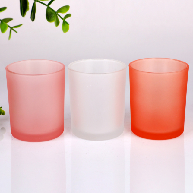 Wholesale Custom Logo Matte Frosted Glass Candle Jars Empty Votive Holder Bulk Set for Candle Making 300ml 210ml Luxury,Grossiste en Verrerie & Fabricant de Bocaux à Bougies sur Mesure | Ruixin Glass,Wholesale Custom Logo Matte Frosted Glass Candle Jars Empty Votive Holder Bulk Set for Candle Making 300ml 210ml Luxury