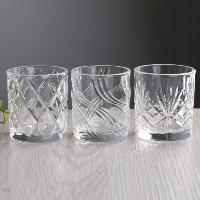 Wholesale Custom Logo 3oz Embossed Tiki Face Diamond Pattern Glass Candle Holder Votive Shot Glass Bulk Gift Box Set,Fabricante de Artigos de Vidro por Atacado & Frascos para Velas Personalizados | Ruixin Glass,Wholesale Custom Logo 3oz Embossed Tiki Face Diamond Pattern Glass Candle Holder Votive Shot Glass Bulk Gift Box Set