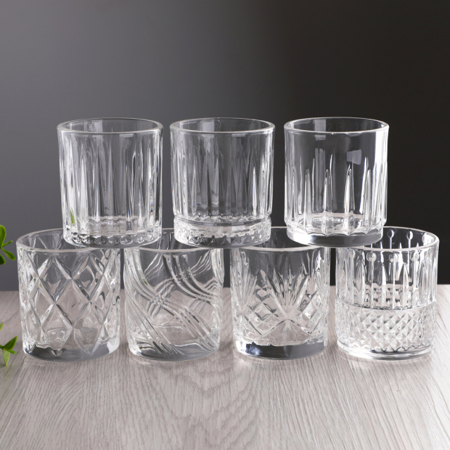 Wholesale Custom Logo 3oz Embossed Tiki Face Diamond Pattern Glass Candle Holder Votive Shot Glass Bulk Gift Box Set,Fabricante de Artigos de Vidro por Atacado & Frascos para Velas Personalizados | Ruixin Glass,Wholesale Custom Logo 3oz Embossed Tiki Face Diamond Pattern Glass Candle Holder Votive Shot Glass Bulk Gift Box Set