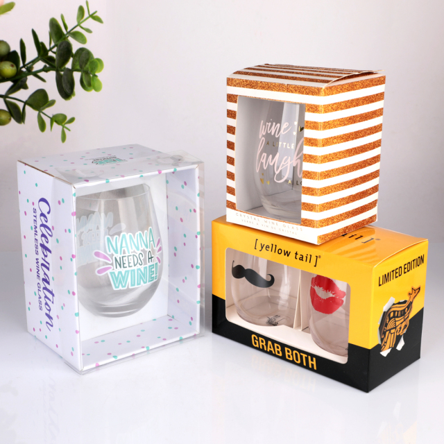 Wholesale Custom Logo Stemless Wine Glass Set With Gift Box Personalized Decal Printing Crystal Egg Cup Promotional Bulk,Оптовые поставки стеклянной посуды и производство индивидуальных свечных банок | Ruixin Glass,Wholesale Custom Logo Stemless Wine Glass Set With Gift Box Personalized Decal Printing Crystal Egg Cup Promotional Bulk