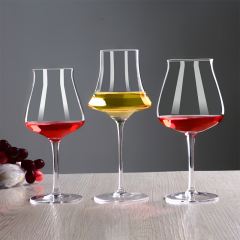 Burgundy Hand Blown Drinkware Fine logo Personalized ultra Thin Fancy Custom Glass Luxury bar Crystal champagne Wine Glasses,卸売ガラス製品＆カスタムキャンドルジャー製造メーカー | Ruixin Glass,Burgundy Hand Blown Drinkware Fine logo Personalized ultra Thin Fancy Custom Glass Luxury bar Crystal champagne Wine Glasses