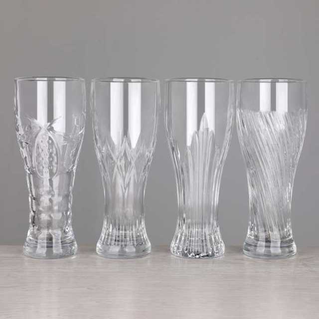 Wholesale Custom 10oz 15oz Premium Heavy Base Faceted Diamond-Pattern Clear Textured Pint Pilsner Beer Drinking Glasses,Оптовые поставки стеклянной посуды и производство индивидуальных свечных банок | Ruixin Glass,Wholesale Custom 10oz 15oz Premium Heavy Base Faceted Diamond-Pattern Clear Textured Pint Pilsner Beer Drinking Glasses