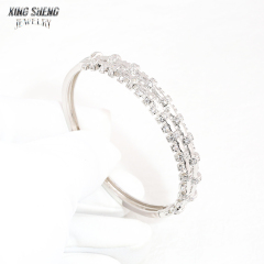 New Design Jewelry Pass Diamond Tester Sterling Silver VVS Moissanite Cuban Link Diamond S925 Fashion Bracelet Bangles