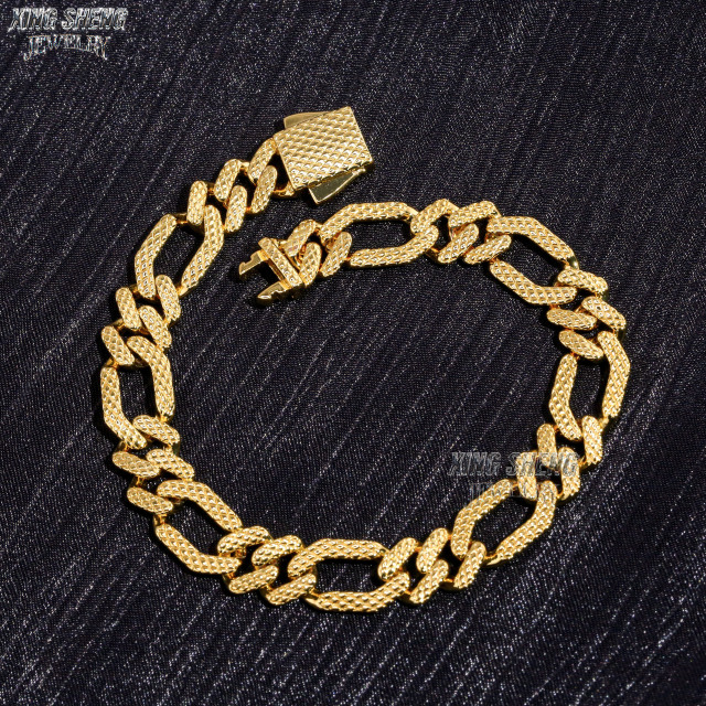 New Design 8MM Reticulation 925 Silver Cuban Link Plain Chain