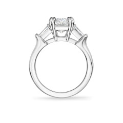 IGI certificate 1.06ct E color VVS2 3Excellent Emerald cut Lab Diamond 18K gold Wedding diamond ring