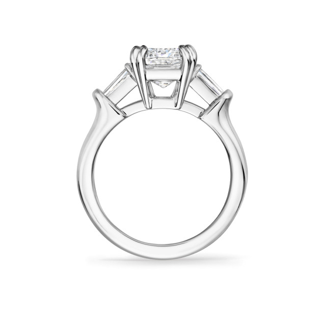 IGI certificate 1.06ct E color VVS2 3Excellent Emerald cut Lab Diamond 18K gold Wedding diamond ring