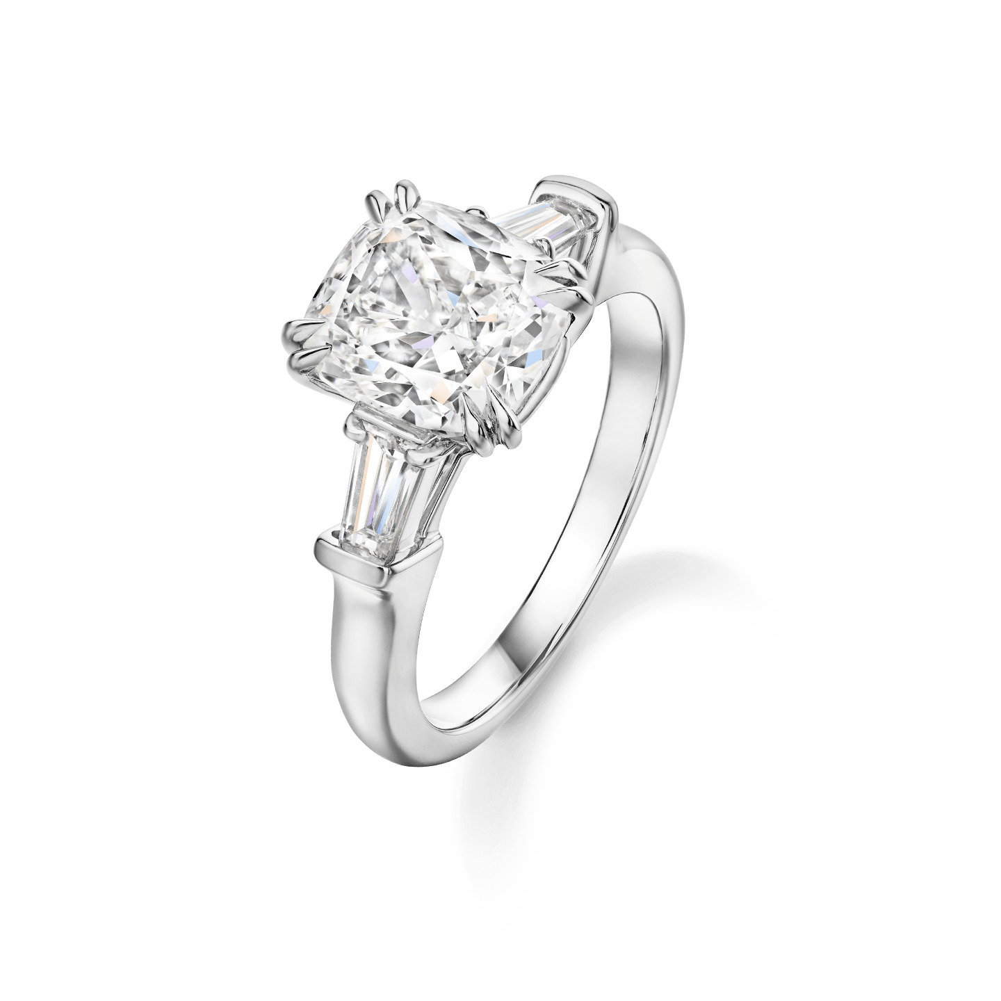 Custom Ring Jewelry Beautiful Luxury Ring 18K Gold IGI certificate 1.03ct Lab Grown Diamond Cushion Cut engagement ring Wedding Diamond ring