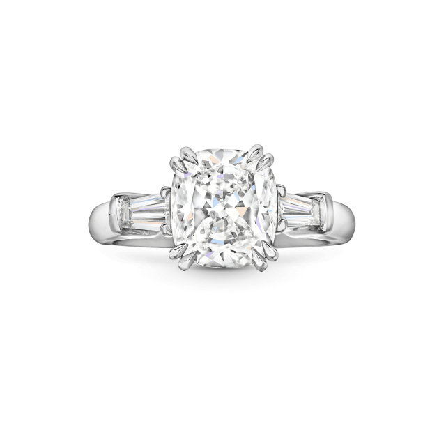 Custom Ring Jewelry Beautiful Luxury Ring 18K Gold IGI certificate 1.03ct Lab Grown Diamond Cushion Cut engagement ring Wedding Diamond ring