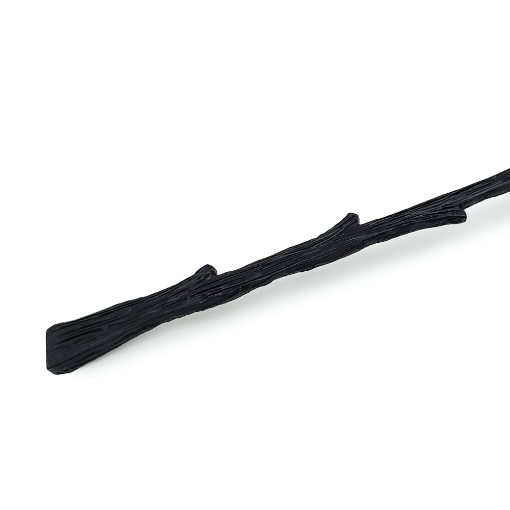 Black Candle Snuffer - Long Handle Branch Shape