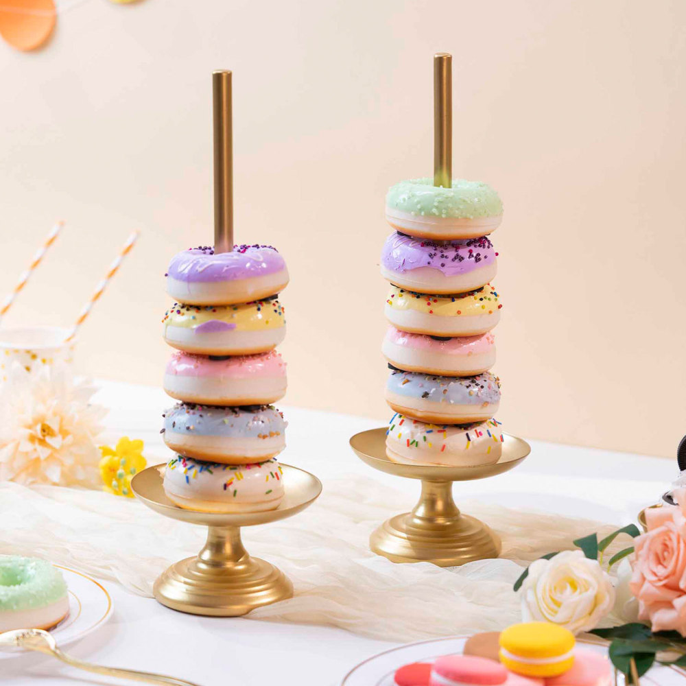 Gold Donut Stand - Elevate Dessert Displays