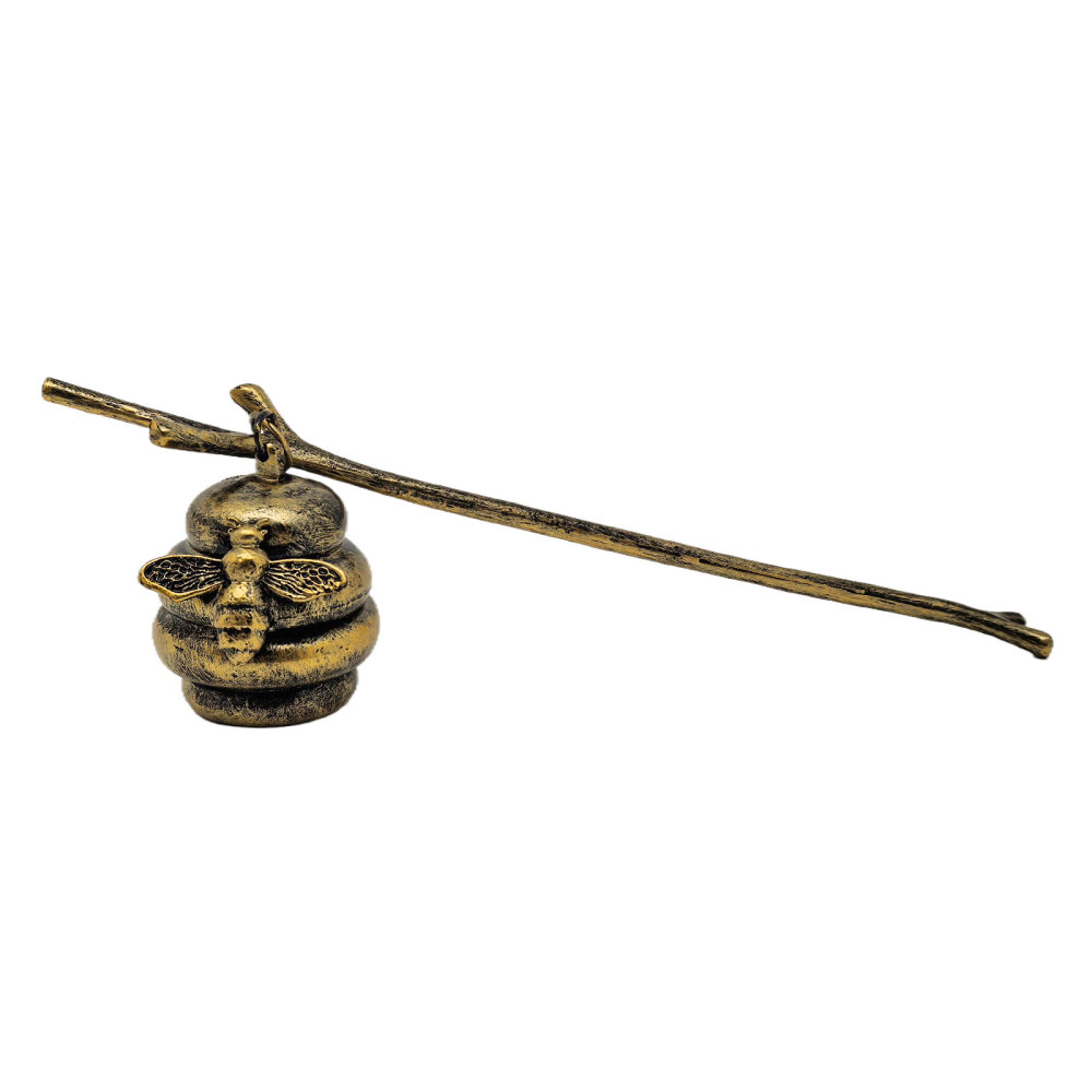 Vintage Bee Beehive Candle Snuffer