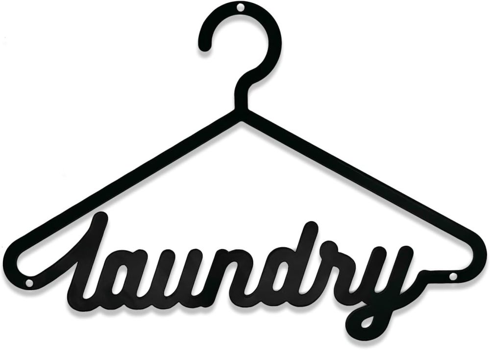 Laundry Room Wall Decor - 8.5 x 11.8 Inch Metal Sign for Laundry Room Door or Wall Decor,Housewarming Gift,New Home,laundromats
