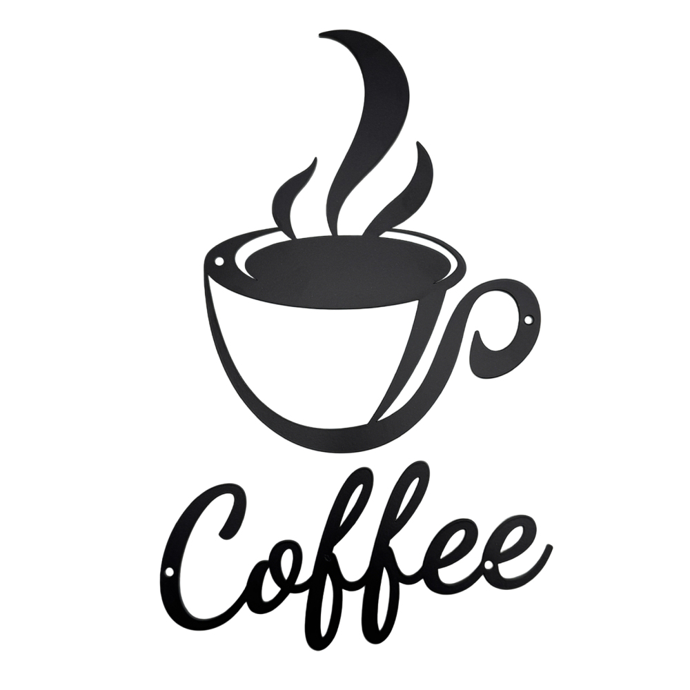 Coffee Metal Wall Art Decor