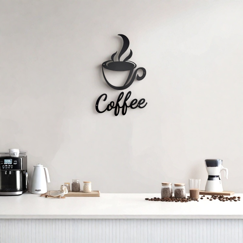 Coffee Metal Wall Art Decor