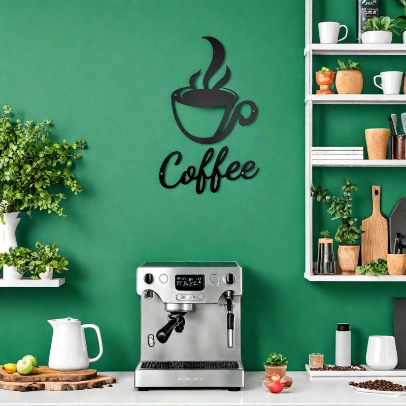 Coffee Metal Wall Art Decor