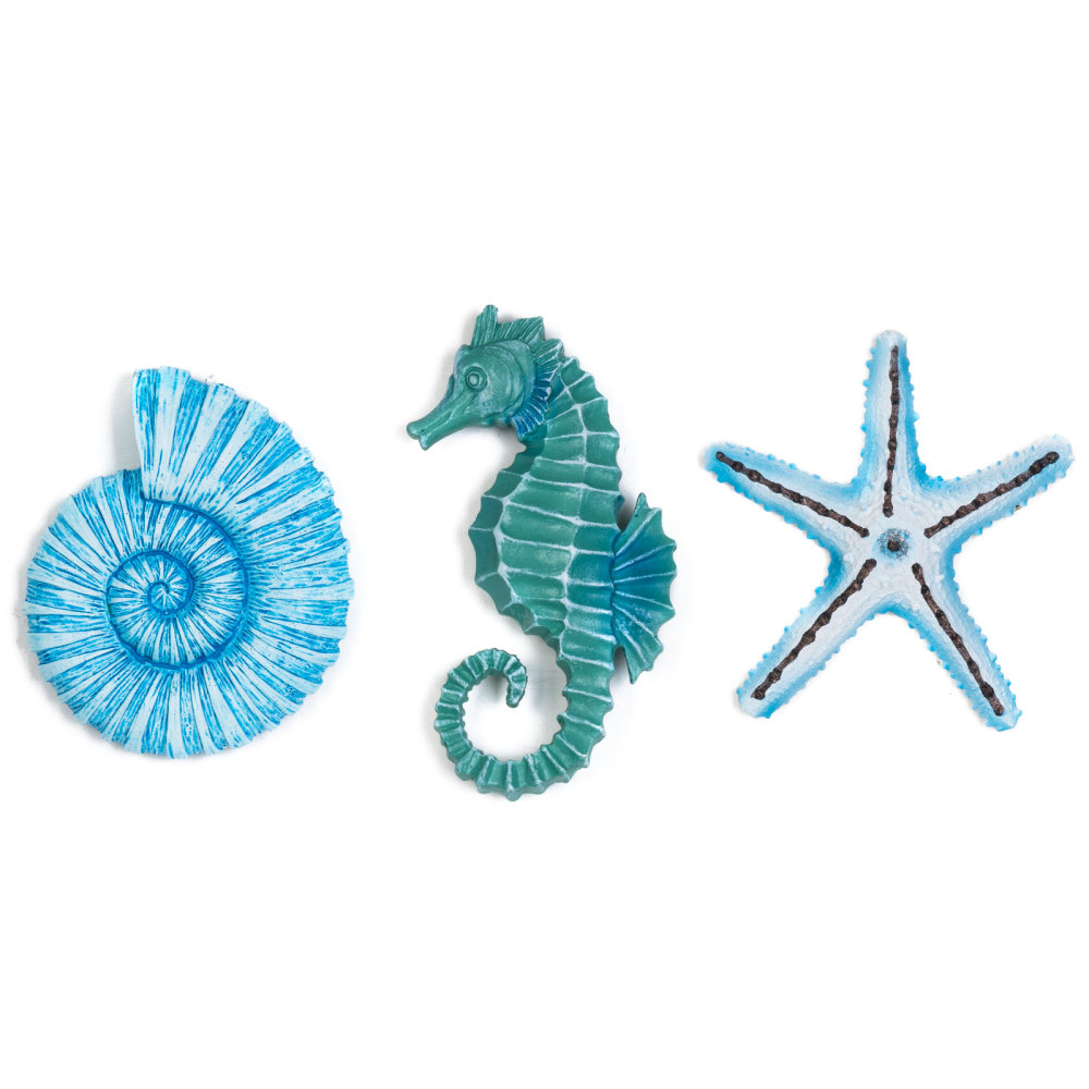 Ocean Beach Wall Art Decor,Set of 3