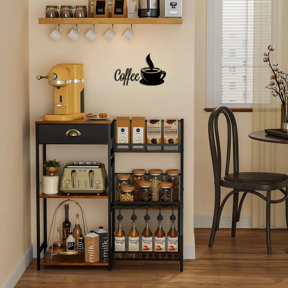 Stylish Metal Coffee Wall Decor