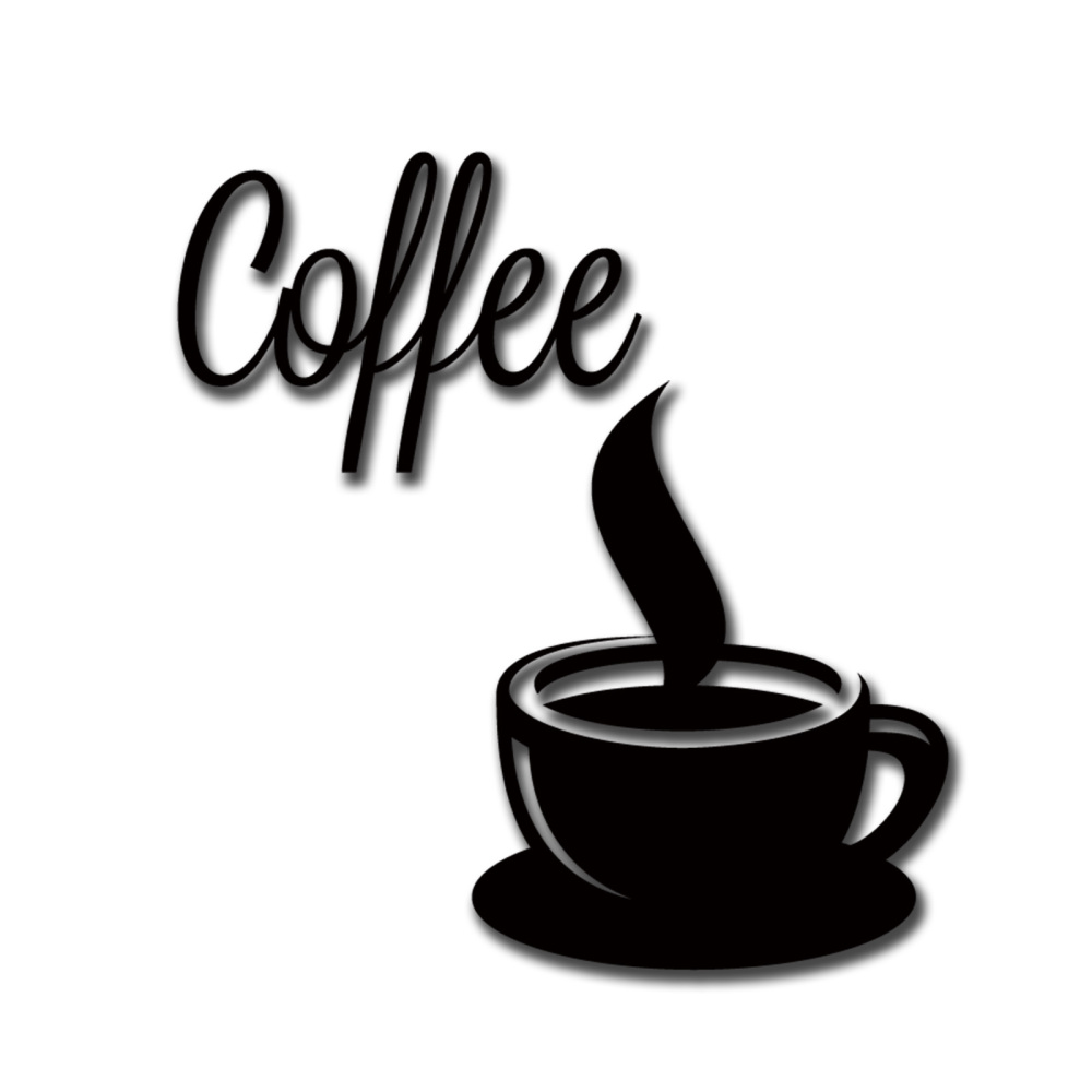 Stylish Metal Coffee Wall Decor
