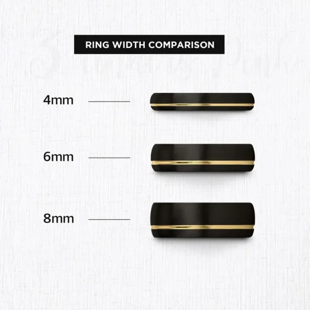 Unisex Matte Finish 8mm 6mm 4mm Tungsten Carbide Wedding Bands Gold Plated Groove Classic Style for Parties Engagements Gifts