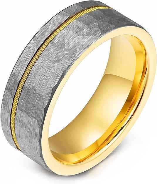 China Factory Direct Sell Simply Man Ring Men Fashion Tungsten Carbide Men Jewelry