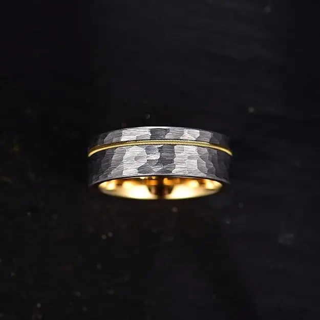 China Factory Direct Sell Simply Man Ring Men Fashion Tungsten Carbide Men Jewelry