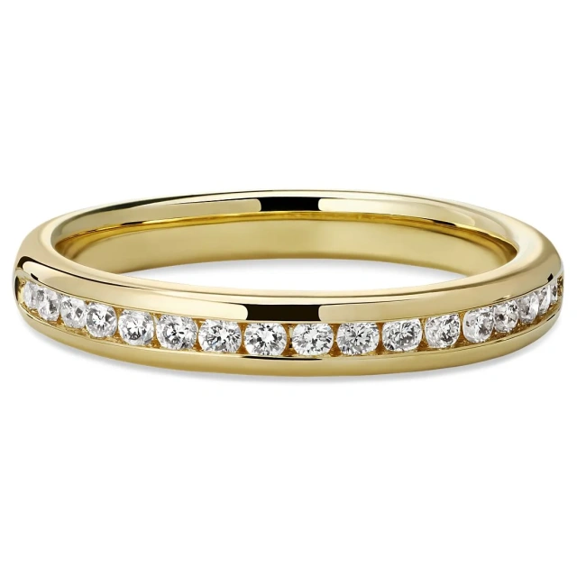 18K 24K Gold Plated Diamond Ring 18k Tungsten Rings for Women