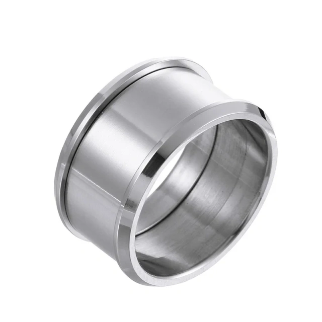 4mm 6mm 8mm Stainless Steel Ring Cores,Blank Ring for Inlay DIY Custom Design