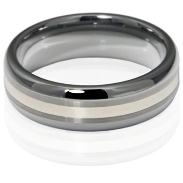 Wholesale Energy Power Cheap Mens Wedding Tungsten Ring Jewelry