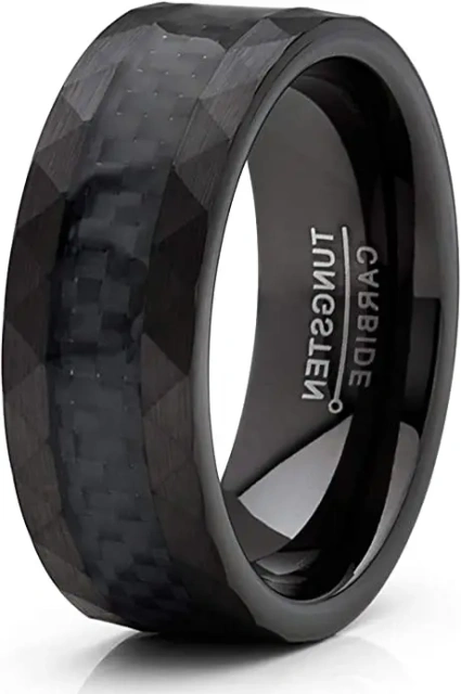 Wholesale Bulk Price Fine Jewelry Silver Plated Cz Fashion Tungsten Carbide Rings for Men