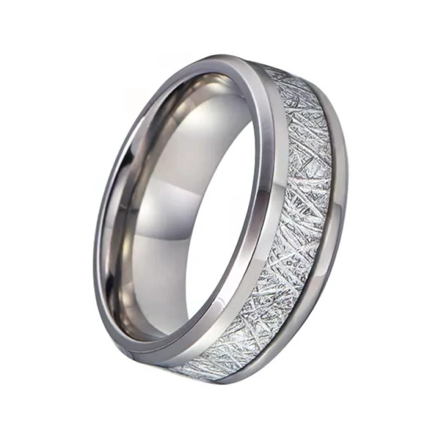 Classic 8mm Tungsten Surface Brushed for Women Men Couples Ring Jewelry for Wedding Accessories Fashion