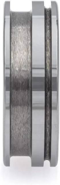 Silver Plated 8mm 6mm 4mm Blank Core Tungsten Ring for Men Jewelry Tungsten Carbide Ring Blank Core with groove