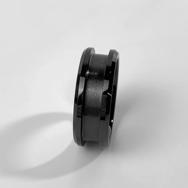 Factory 8mm Single Grooved Tungsten Ring Blank Core for Wedding Jewelry Making