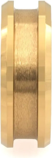 Gold Plated 8mm 6mm Blank Core Tungsten Ring for Men Jewelry Tungsten Carbide Ring Blank Core for Inlay Men Women Wedding Band