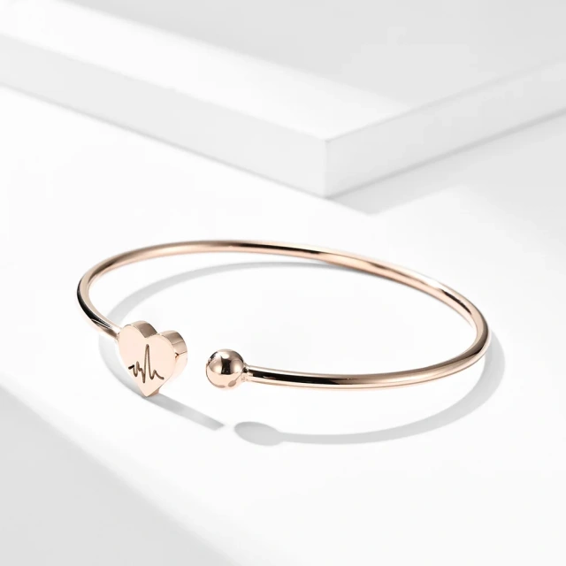 Luxury 316l  Wholesale Stainless Steel Bracelets Rose Gold Plated Custom Stainless Steel Bracelet for Men and Women