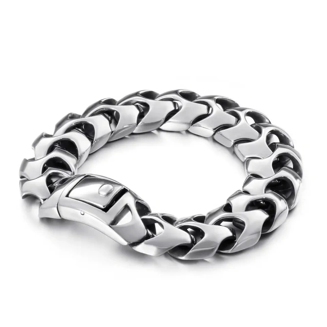 Nordic Viking Bracelets Keel Stainless Steel 316l Dragon Chian Men's Bracelet