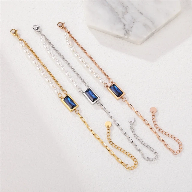 Wholesale Price Luxury Titanium Steel Bracelet Gold /Silver/ Rose Gold Custom Bracelet Bracelets Women Stainless Steel Jewelry