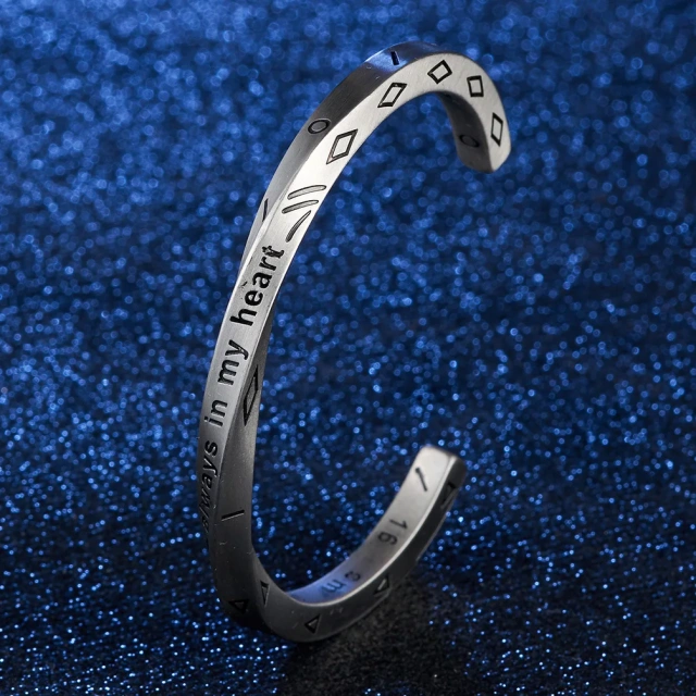 Wholesale Fashion Jewelry Women Men Adjustable Silver Stainless Steel Bracelet Men Steel Bracelet Bracelet Homme