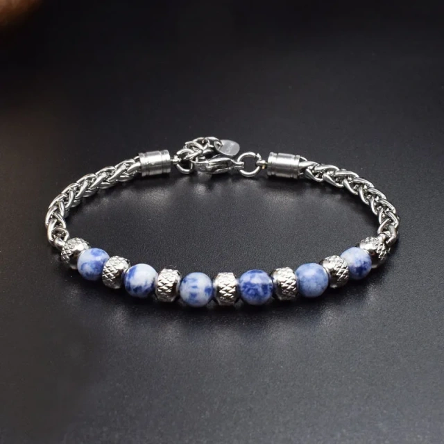 Natural Stretch Quartz Bracelet Beads Healing Energy Gemstone Bracelet for Women Man Jewellery