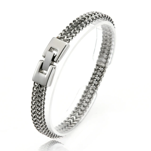 Factory Sell Gold Silver Plated Stainless Steel Bracelet Titanium Steel Bracelet for Men