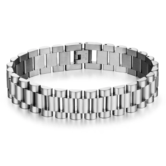 Manufacturer Directly Sell Stainless Steel Bracelet Clasp Men's Jewelry Titanium Steel Bracelet