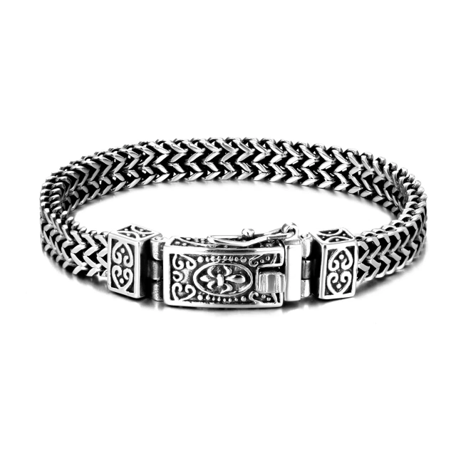 Manufacturer Directly Sell Stainless Steel Bracelet Clasp Men's Jewelry Titanium Steel Bracelet