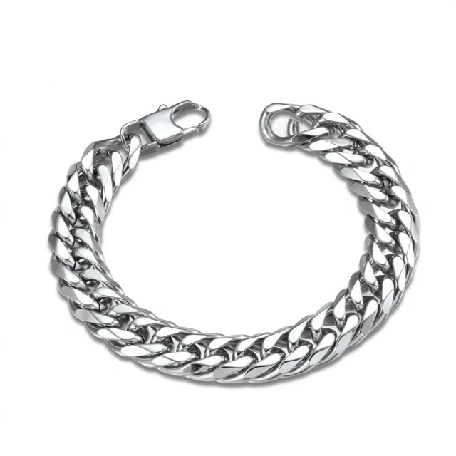 Fashion Men Jewelry Stainless Steel Chain Bracelet Wholesale Price Vintage Stainless Steel Bracelet