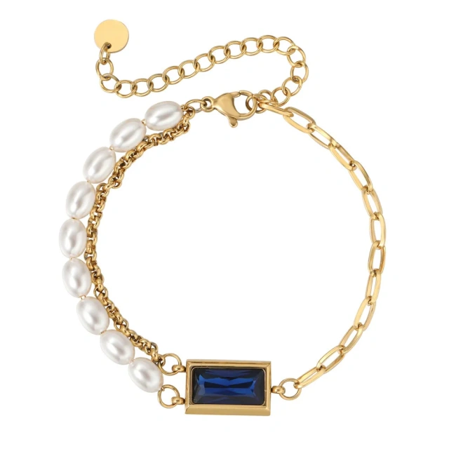 Wholesale Price Luxury Titanium Steel Bracelet Gold /Silver/ Rose Gold Custom Bracelet Bracelets Women Stainless Steel Jewelry