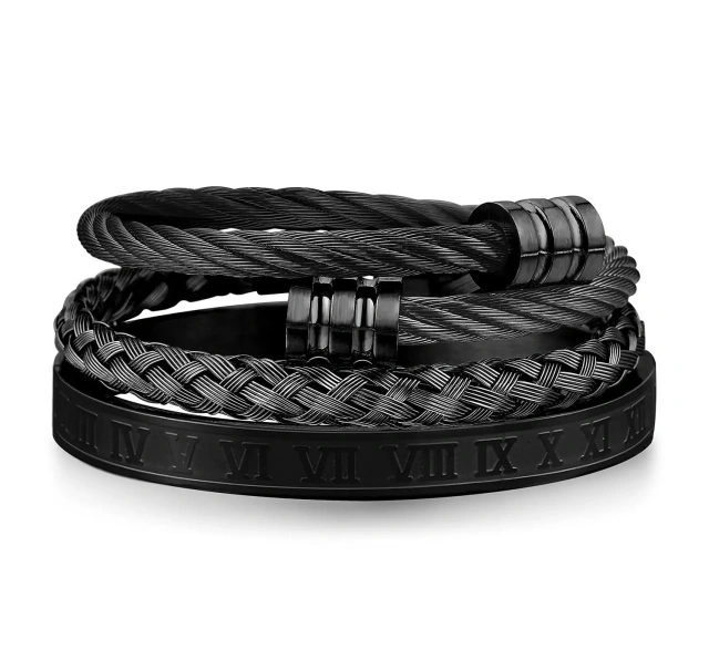 New Wholesale 18K Gold-Plated Stainless Steel Bracelet European American Creative Nail Design Simple Fashion Chains Necklaces