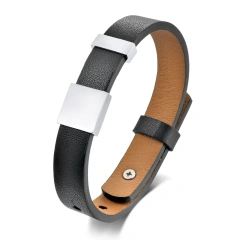 Black leather (2 accessories)