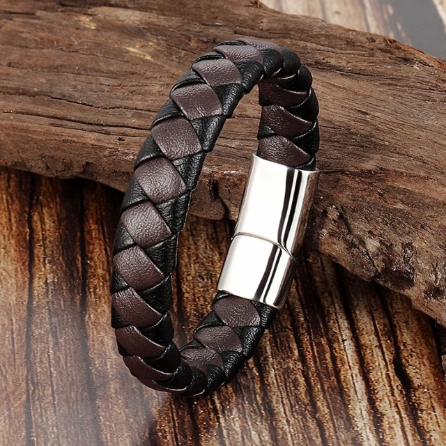 New Design Handmade Bracelet for Men Leather Band Bracelet
