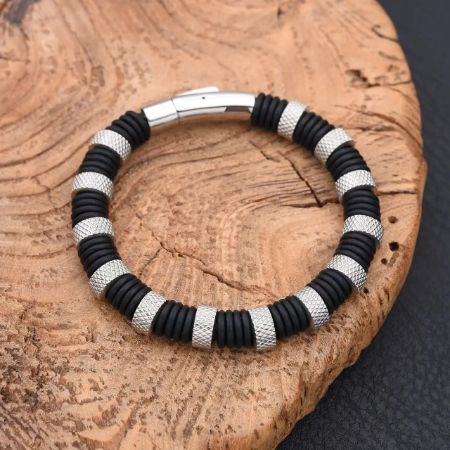 Fashion Men Jewelry Twisted Stainless Steel Men Bracelet Wholesale Price Personalized Bracelet
