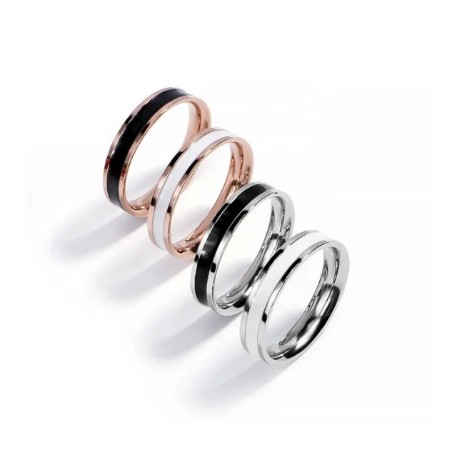 Fleshing Lady Essential Accessories Small Stainless Steel Spinner Rings