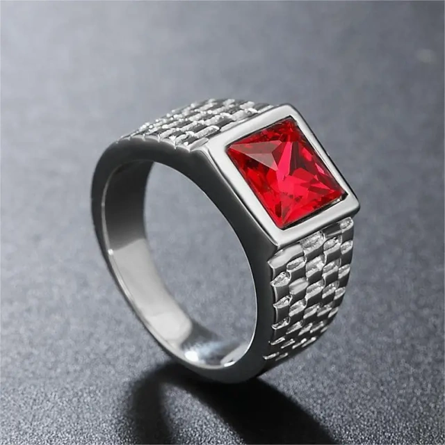 Hot Sale New Arrival Vintage Rings Titanium Steel Rings for Men Stainless Steel